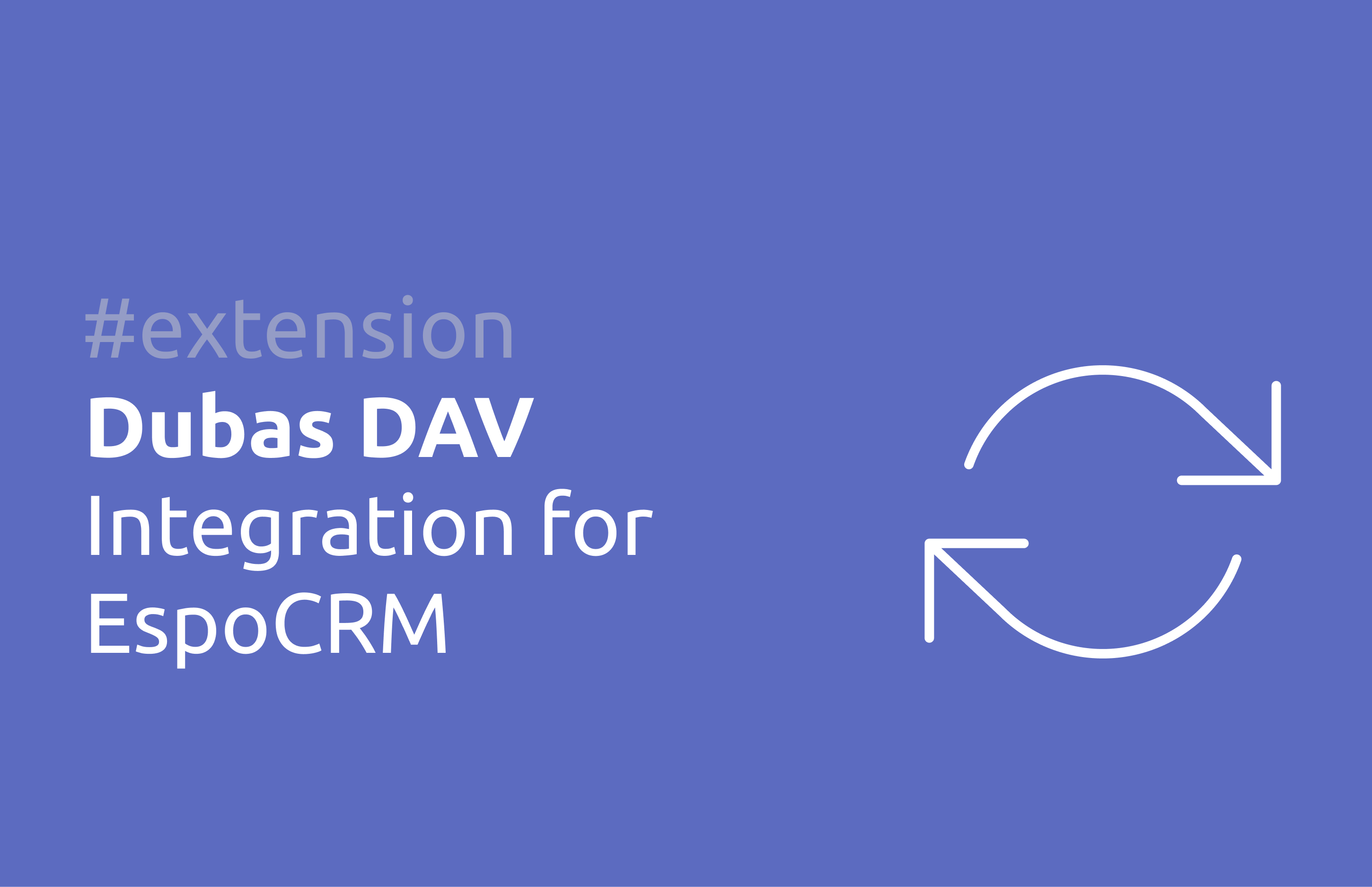 Dubas DAV Integration for EspoCRM